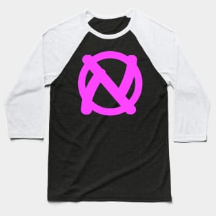 Jewish Anarchist Symbol (DIY Style) Baseball T-Shirt